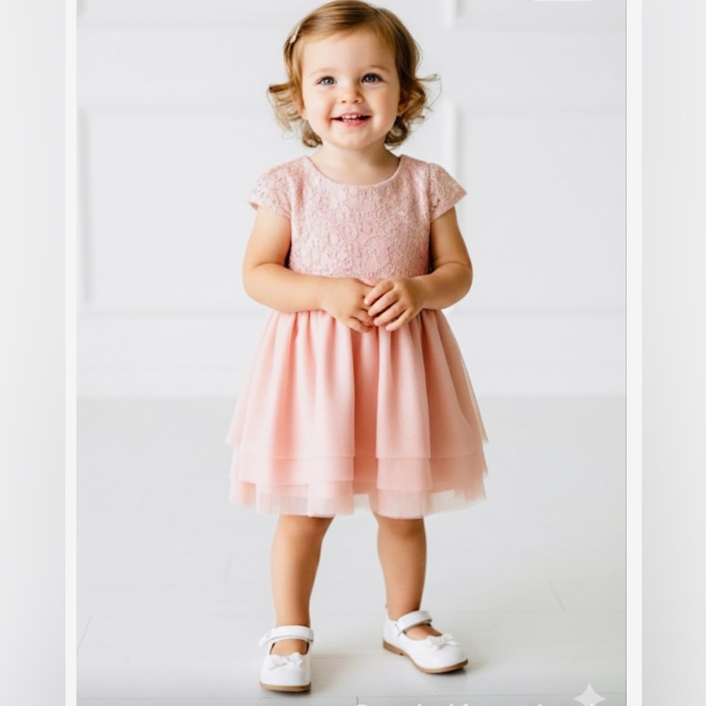 OshKosh B'gosh Pink Lace Dress